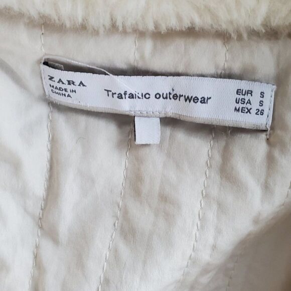 Zara Plush Outerwear Coat - Picture 2 of 10